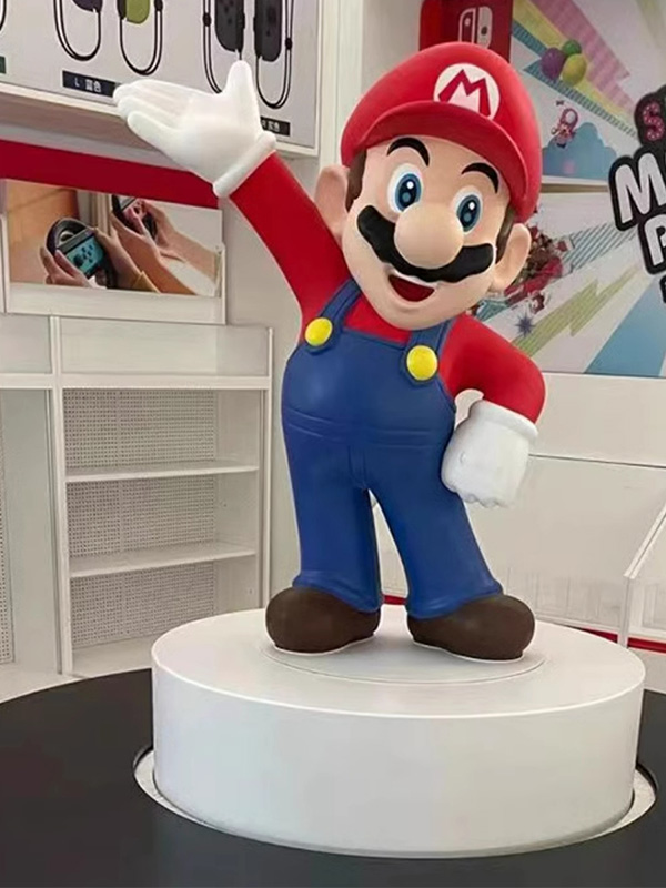 Mario Sculpture