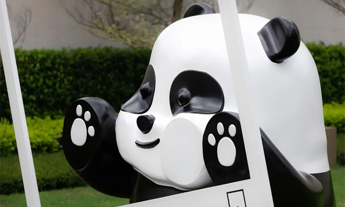 Panda Sculpture