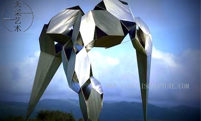 Stainless steel sculpture