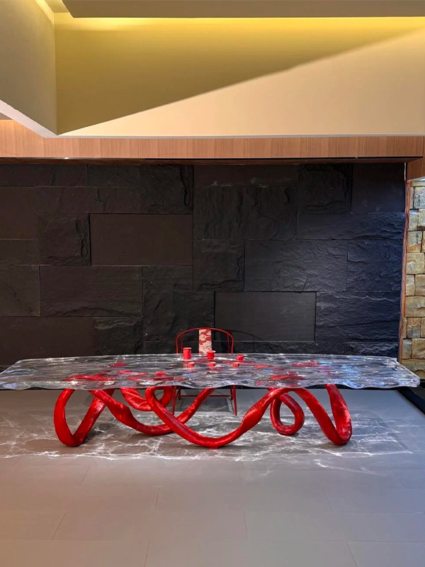 Transparent Resin Furniture Factory