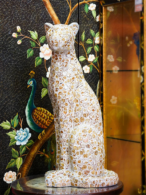 Ceramic Mosaic Animal Sculpture