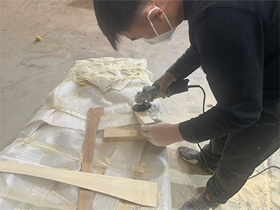 Stainless steel sculpture